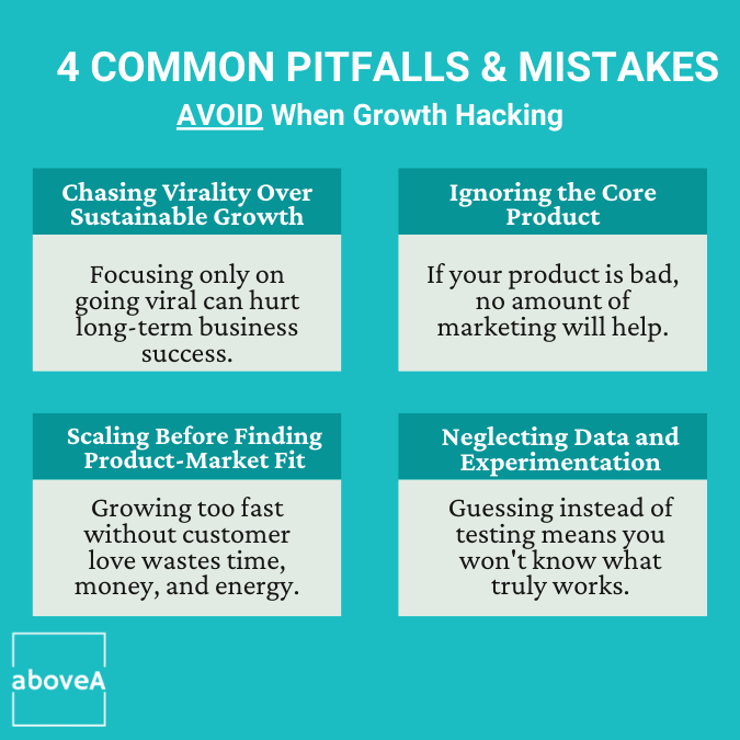 Common growth hacking mistakes to avoid in business scaling