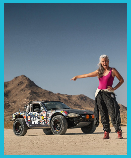 BFGoodrich woman influencer promoting the product on youtube