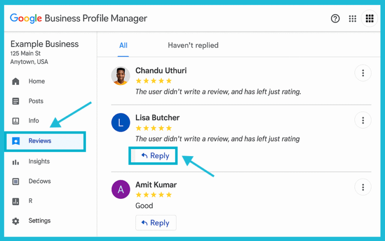 Collecting and responding to each review individually grows your google business account