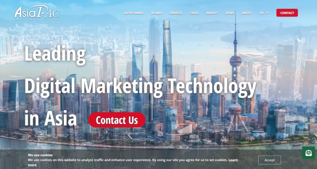 AsiaPac is a multi-award winning digital marketing agency in Asia.