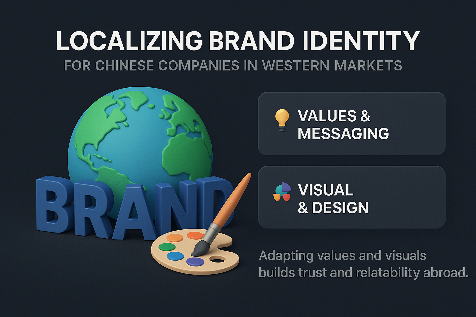 infographic on why aboveA is the right partner for Chinese brand credibility, featuring cultural insight, global expertise, and transparent growth.