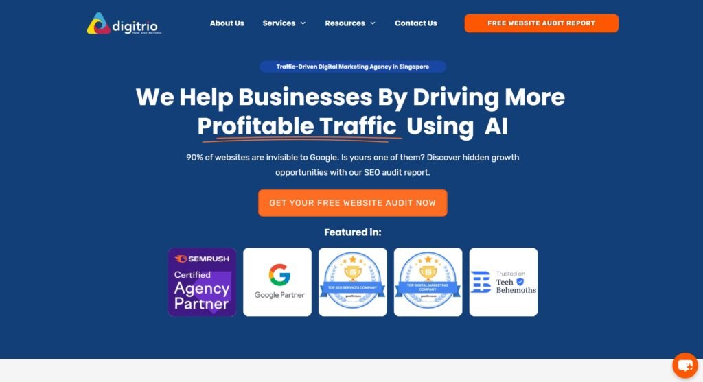 Digitrio - SEO agency web