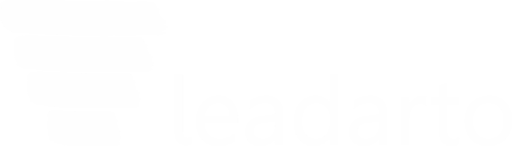 Leadarto logo white