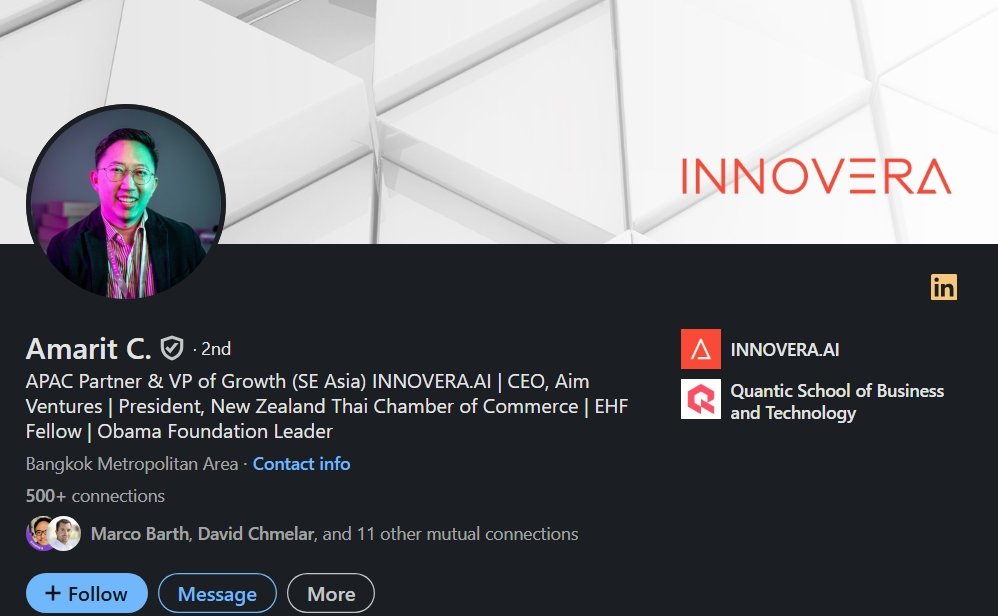 Amarit “Aim” Charoenphan a mentor who connects founder community, coworking, startup media, angel investing, and regional ecosystem building.