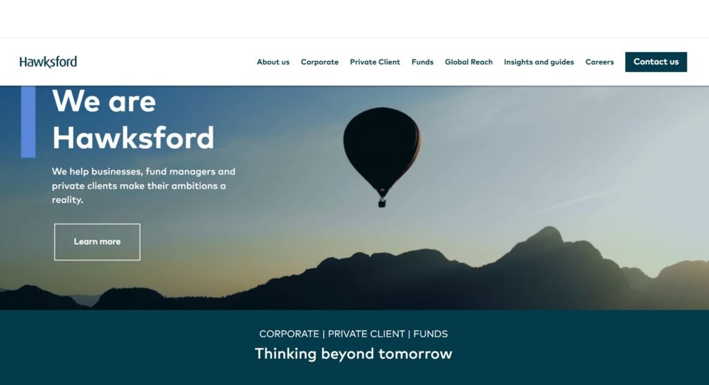 Hawksford help businesses, fund managers and private clients make their ambitions a reality.