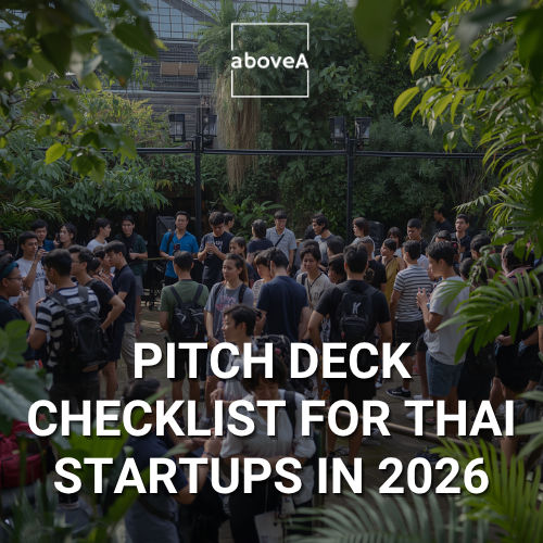 Pitch deck checklist for Thai startups in 2026