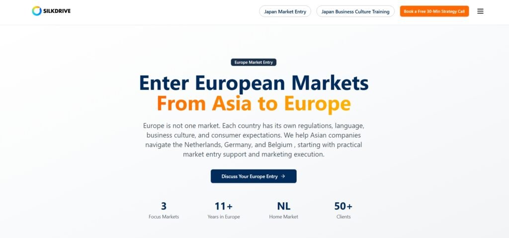 Skilldrive - dutch founded market entry company for asian companies