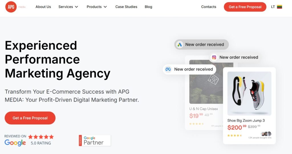 APG agency - Experienced Performance Marketing Agency