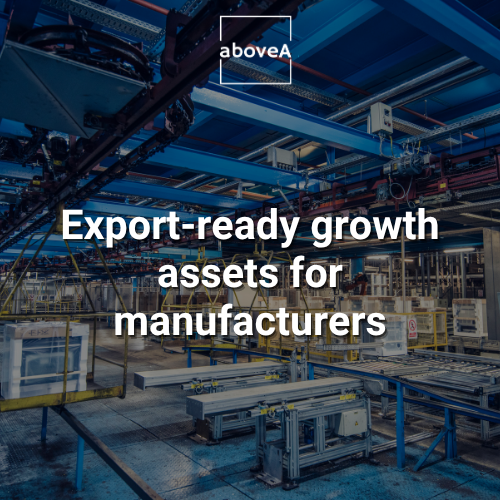 Export-ready growth assets for manufacturers