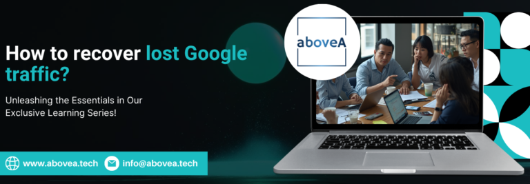 How to recover lost Google traffic?