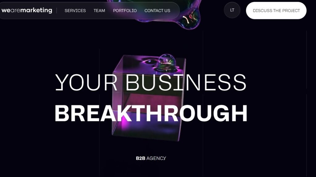 We Are Marketing is a agency that provides a full-scope B2B marketing support