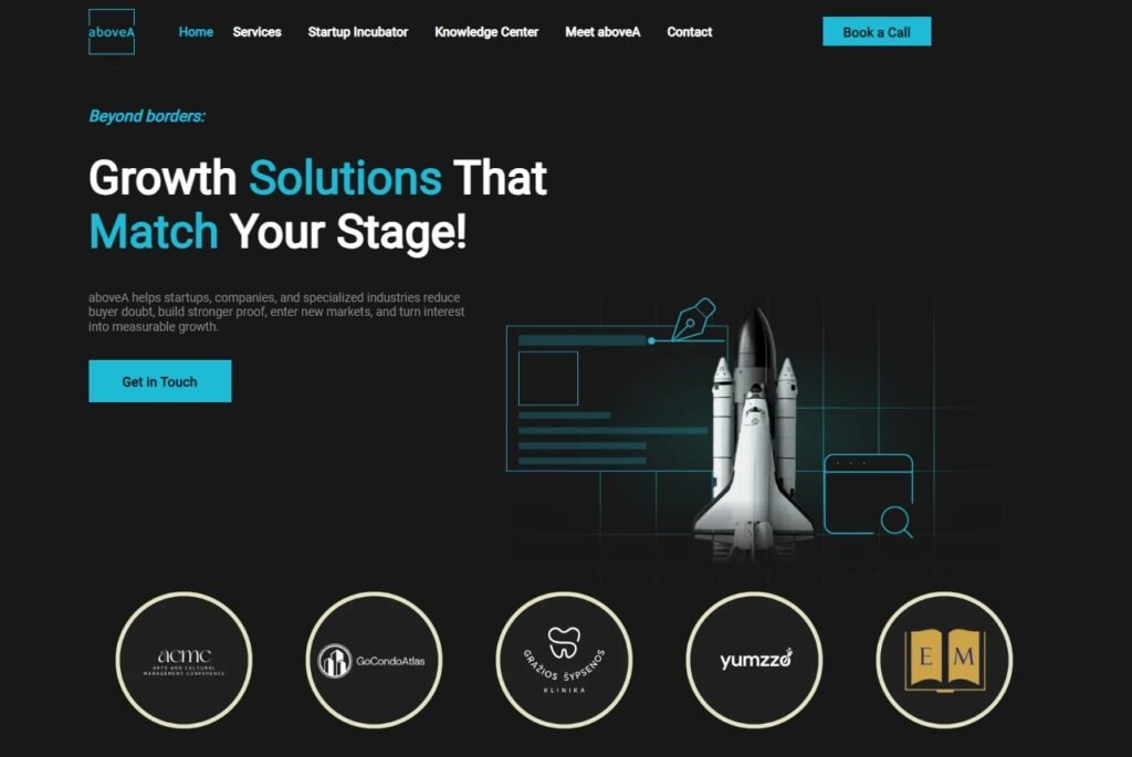 aboveA best B2B manufacturing marketing agency in Lithuania