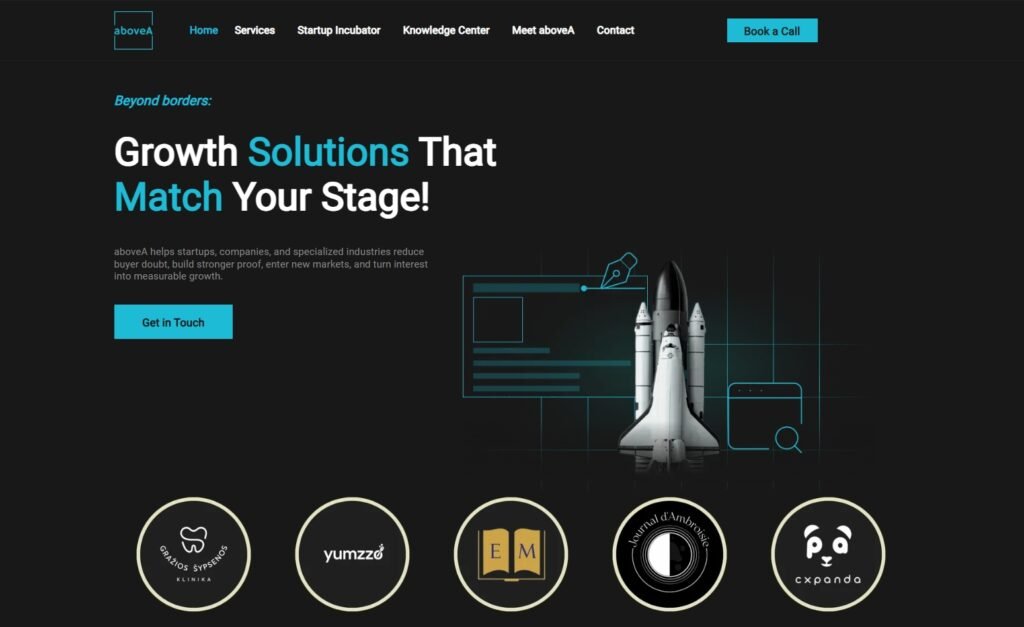 aboveA helps Vtubers and virtual idols reduce buyer doubt, build stronger proof, enter new markets, and turn interest into measurable growth