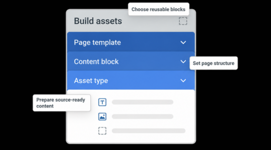 ai seo building assets