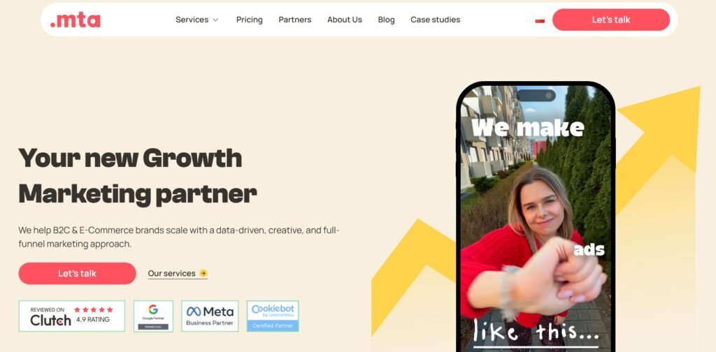 mta agency is B2C & E-Commerce brands scale with a data-driven, creative, and full-funnel marketing approach.