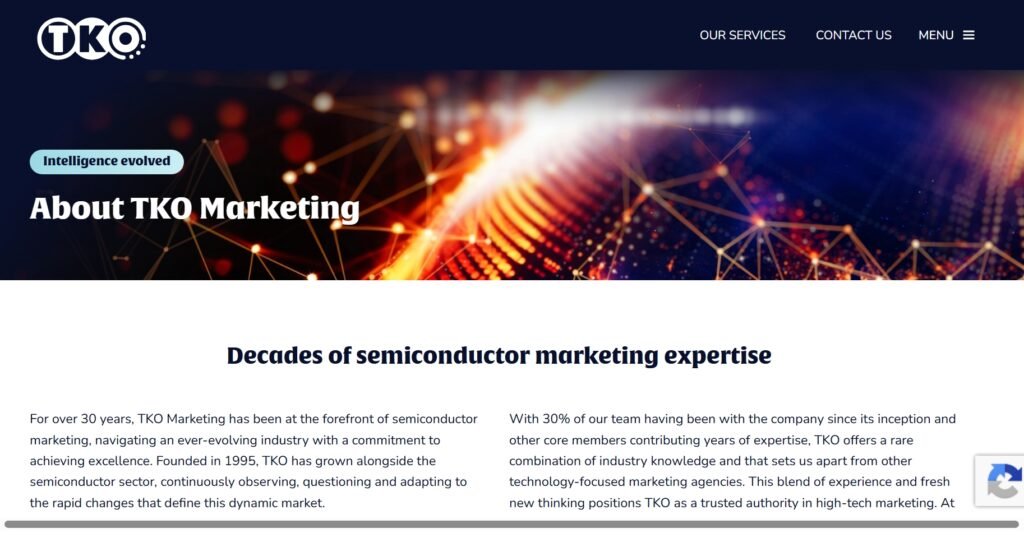 TKO Marketing has been at the forefront of semiconductor marketing, navigating an ever-evolving industry with a commitment to achieving excellence