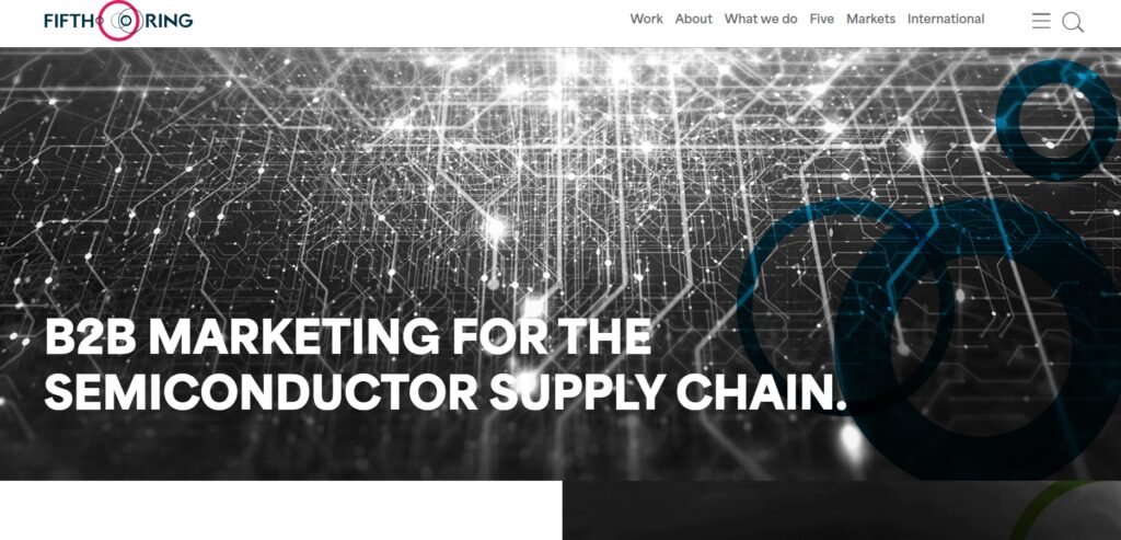 fifthring B2B marketing for the semiconductor supply chain.