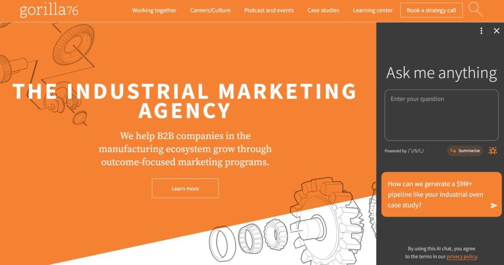 gorilla76 THE INDUSTRIAL MARKETING AGENCY
