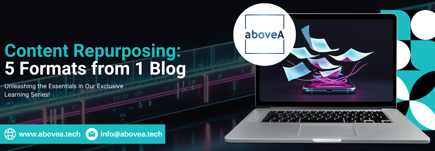 Content Repurposing 5 Formats from 1 Blog Content Repurposing 5 Formats from 1 Blog