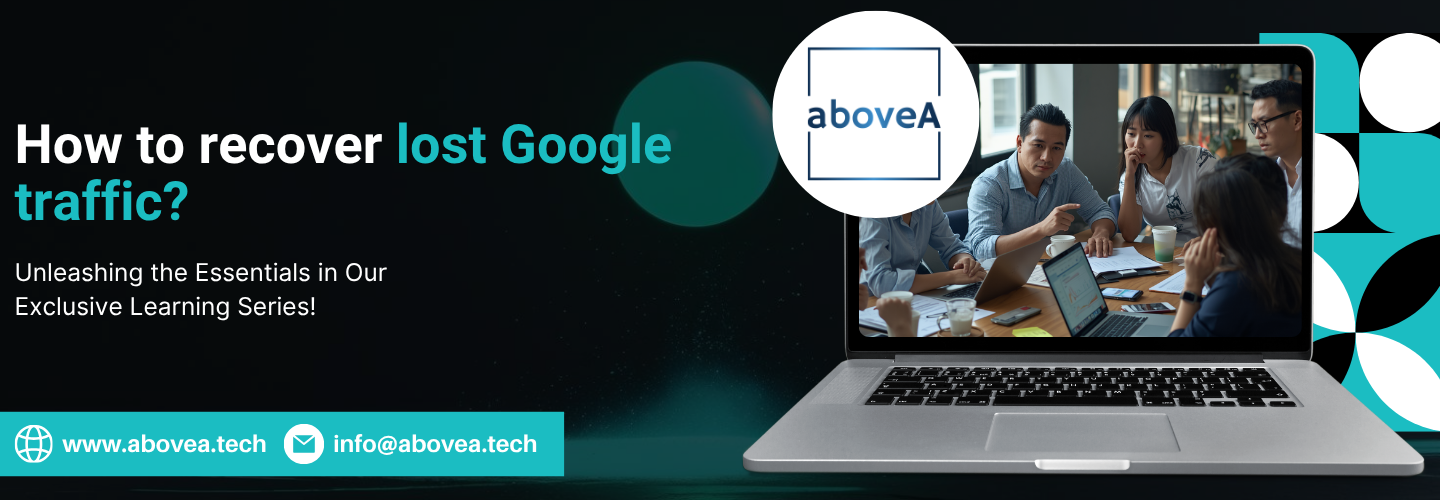 How to recover lost Google traffic?
