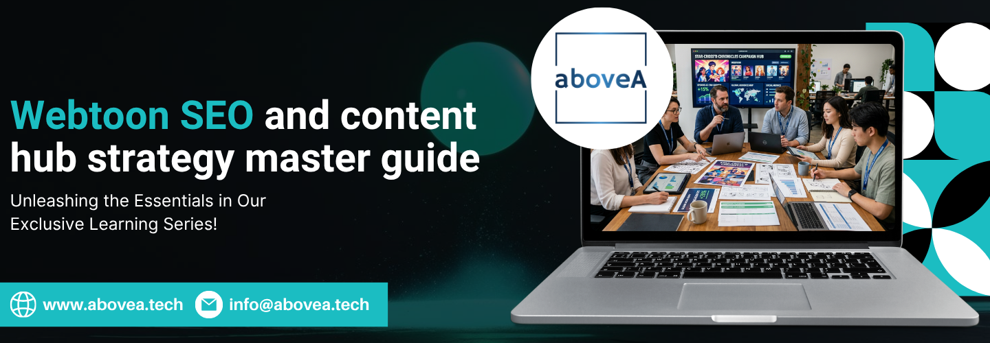 Webtoon SEO and content hub strategy